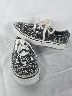 Vans Star Wars Bandana Low Top Sneakers Classic White Laces Size US M5 W6.5